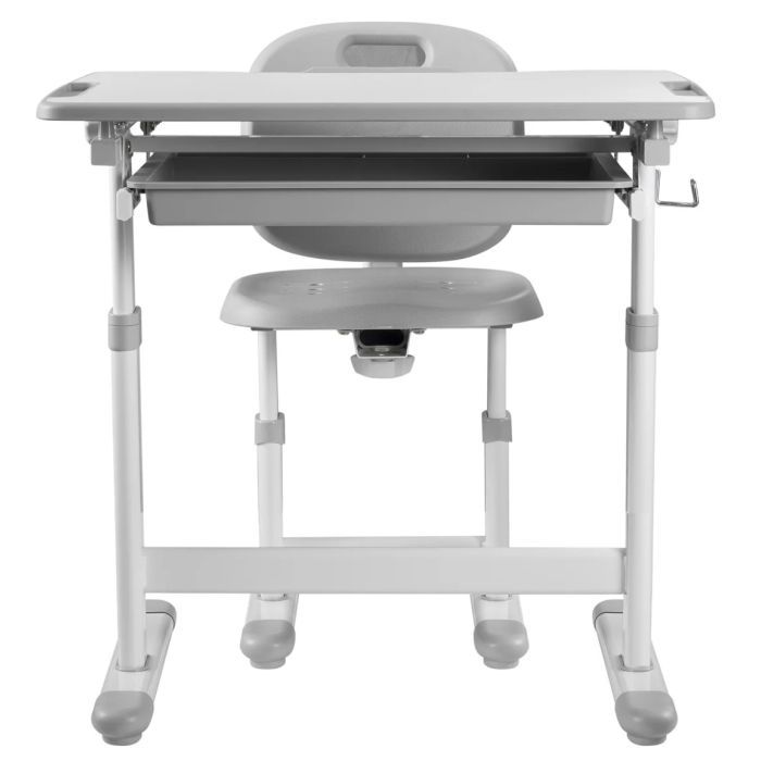 Парта со стулом FunDesk Piccolino III Grey (515966) изображение 3