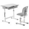 Парта со стулом FunDesk Piccolino III Grey (515966)