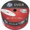 Диск DVD HP DVD-R 4.7GB 16X IJ PRINT 50шт (69302/DME00070WIP-3)