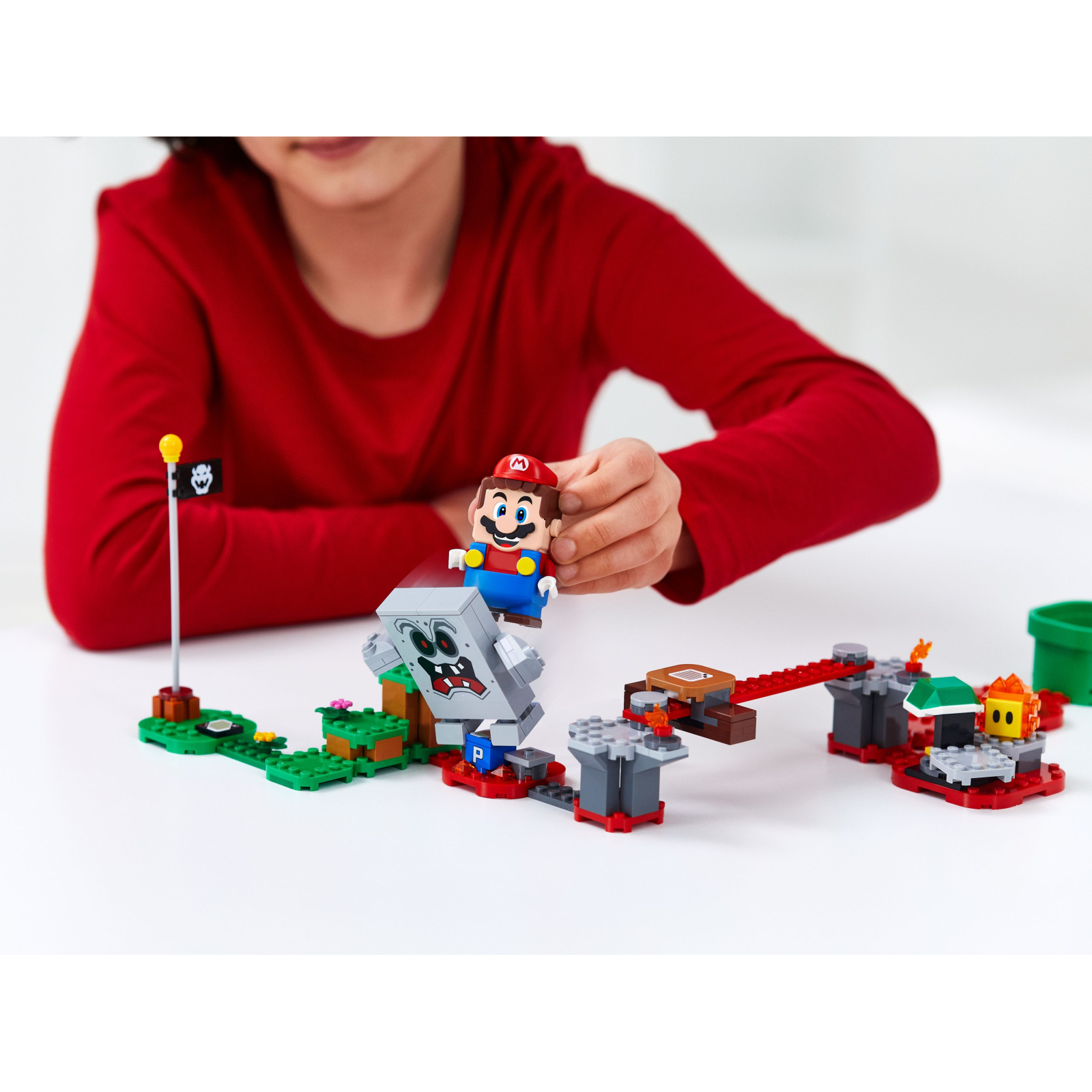 Конструктор LEGO Super Mario Неприятности в крепости Вомпа доп. набор (71364) изображение 3