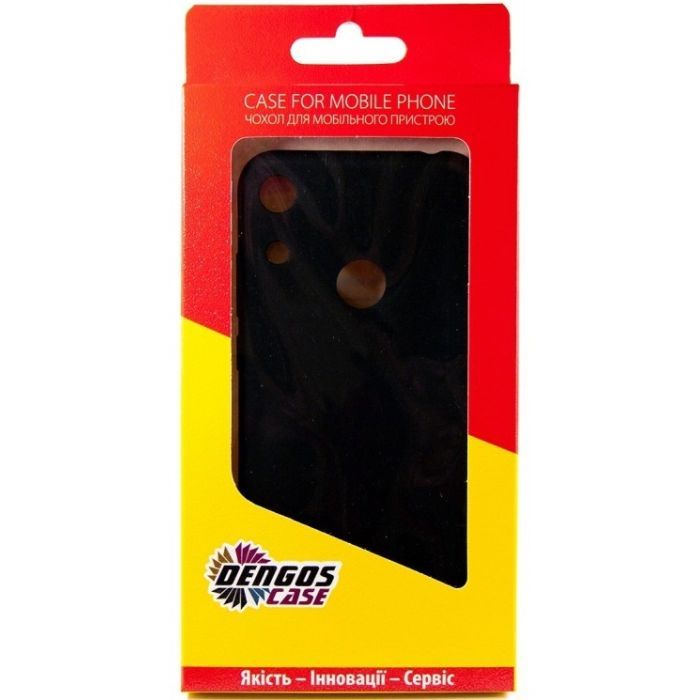Чохол до мобільного телефона Dengos Carbon Huawei Y6s, black (DG-TPU-CRBN-47) (DG-TPU-CRBN-47) зображення 3