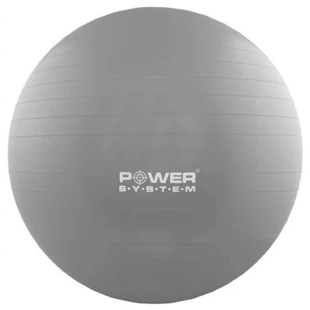 М'яч для фітнесу Power System PS-4011 55cm Grey (PS-4011_55cm_Grey)