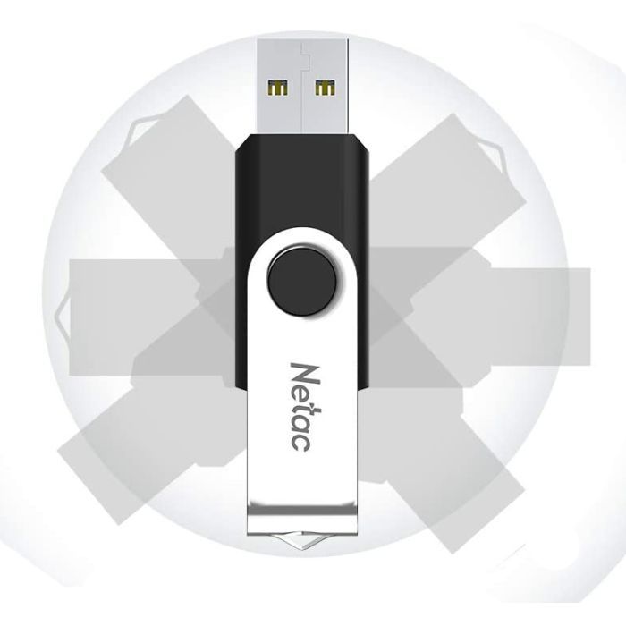 USB флеш накопитель Netac 32GB U505 USB 2.0 (NT03U505N-032G-20BK) изображение 5