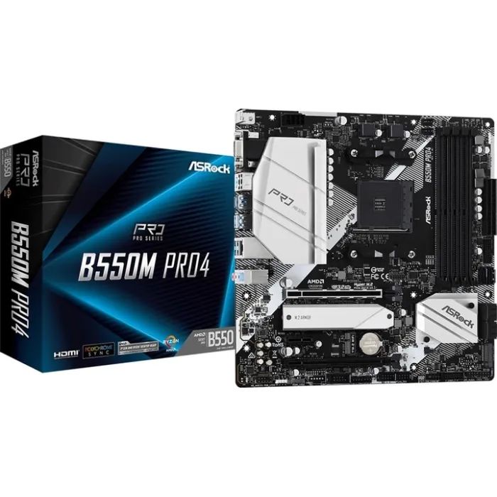 Материнская плата ASRock B550M PRO4 изображение 2