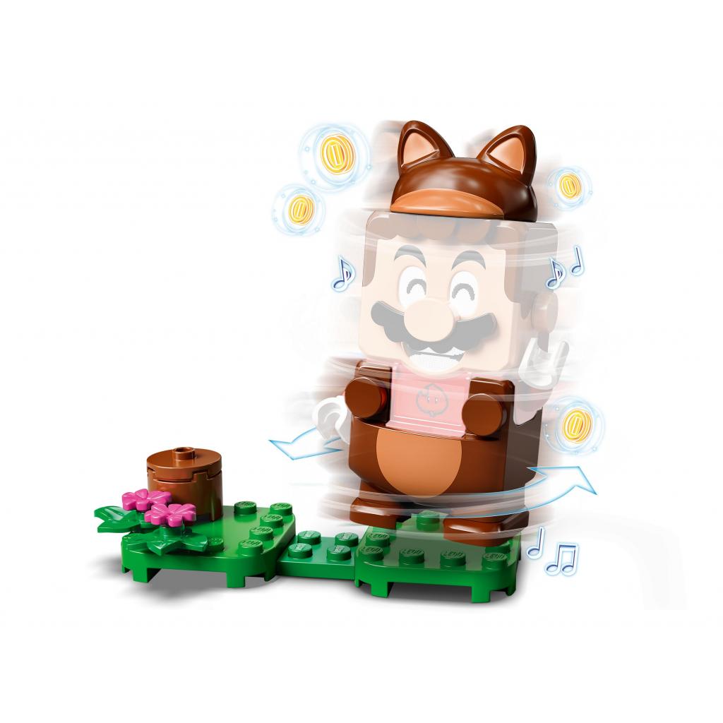 Конструктор LEGO Super Mario Маріо-танукі. Бонусний костюм 13 деталей (71385) зображення 4