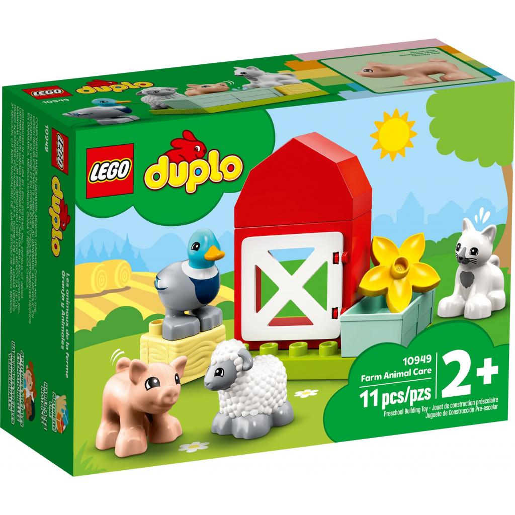 Конструктор LEGO Duplo Догляд за тваринами на фермі (10949)