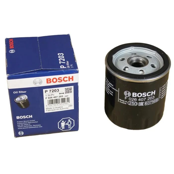 Фильтр масляный Bosch F026407203 изображение 3