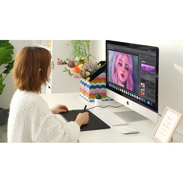 Графический планшет Parblo Intangbo M Black (INTANGBOM) изображение 6