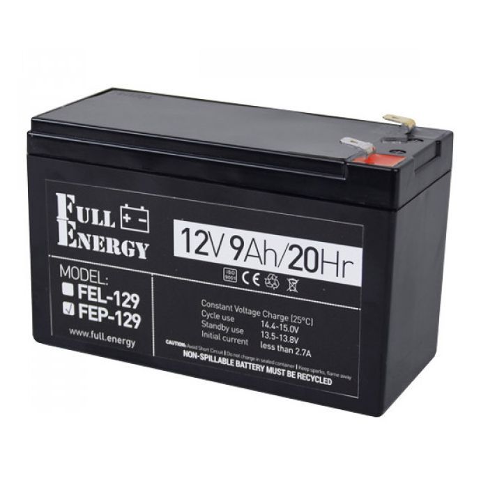 Батарея к ИБП Full Energy 12В 9Ач (FEP-129)