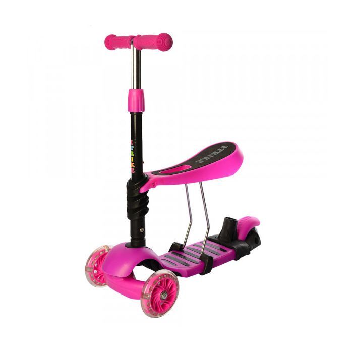 Самокат iTrike Maxi JR 5 в 1 pink (JR 3-026-P pink) изображение 2