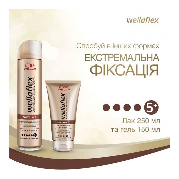 Лак для волосся WellaFlex екстремальної фіксації 400 мл (8699568542279) зображення 8
