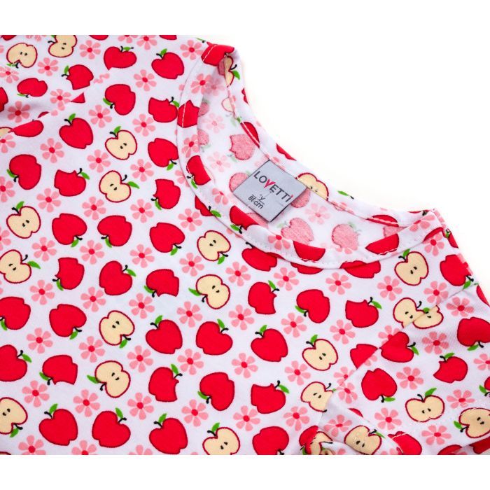 Плаття дитяче Lovetti в яблучка (5910-99-86G-coral) зображення 3