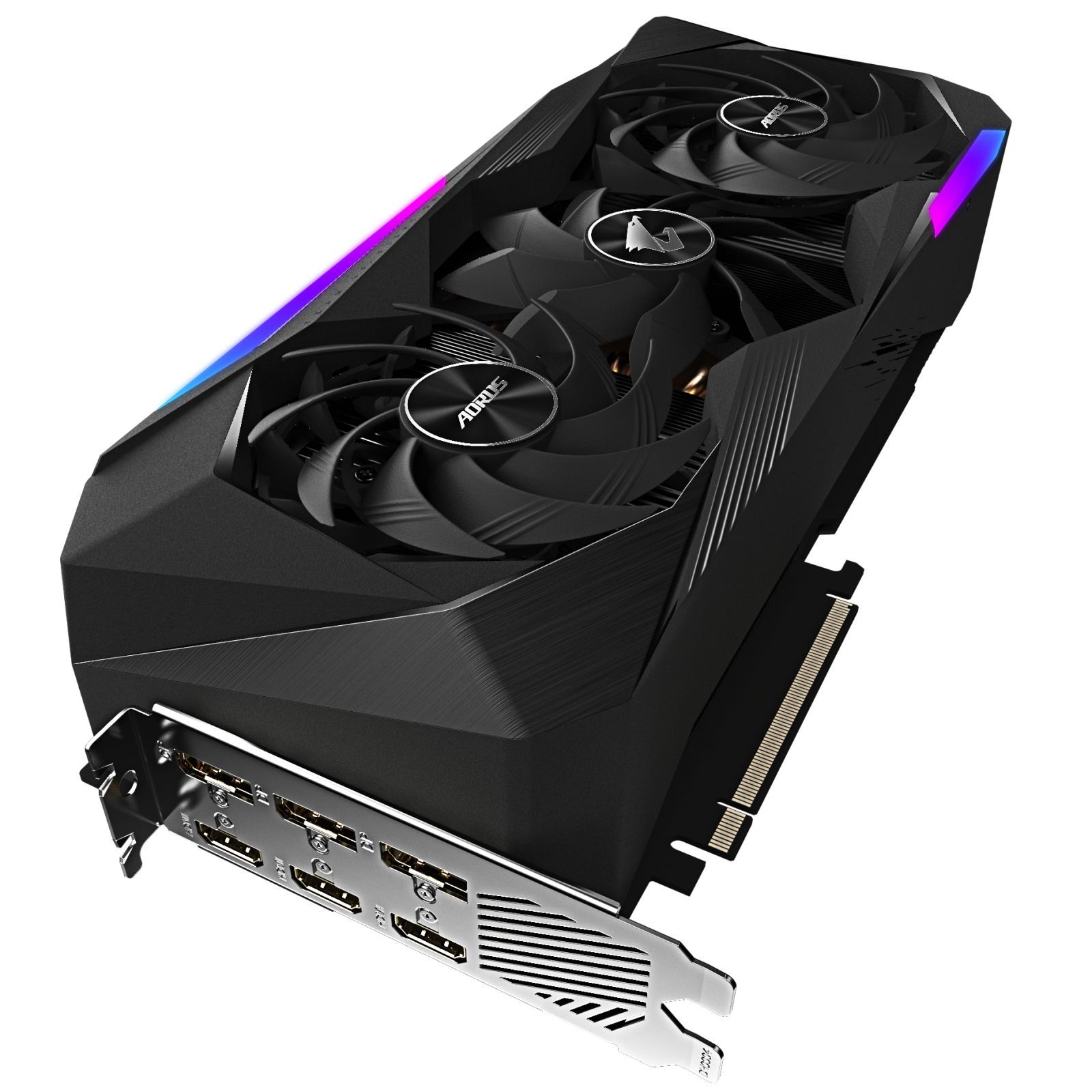 ᐈ Купить видеокарту GIGABYTE GeForce RTX3070 Ti 8Gb AORUS MASTER