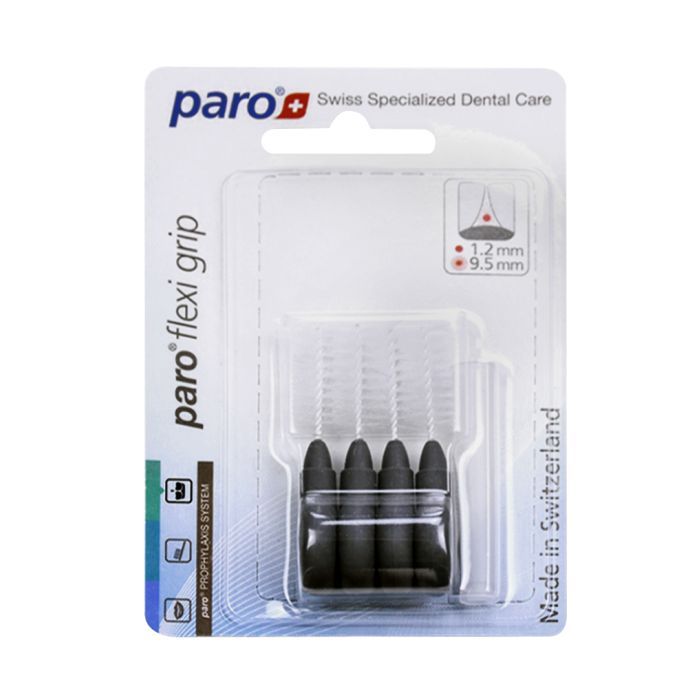 Щетки для межзубных промежутков Paro Swiss Flexi Grip х-крупные Ø 9.5 мм 48 шт. (7610458910801) изображение 2