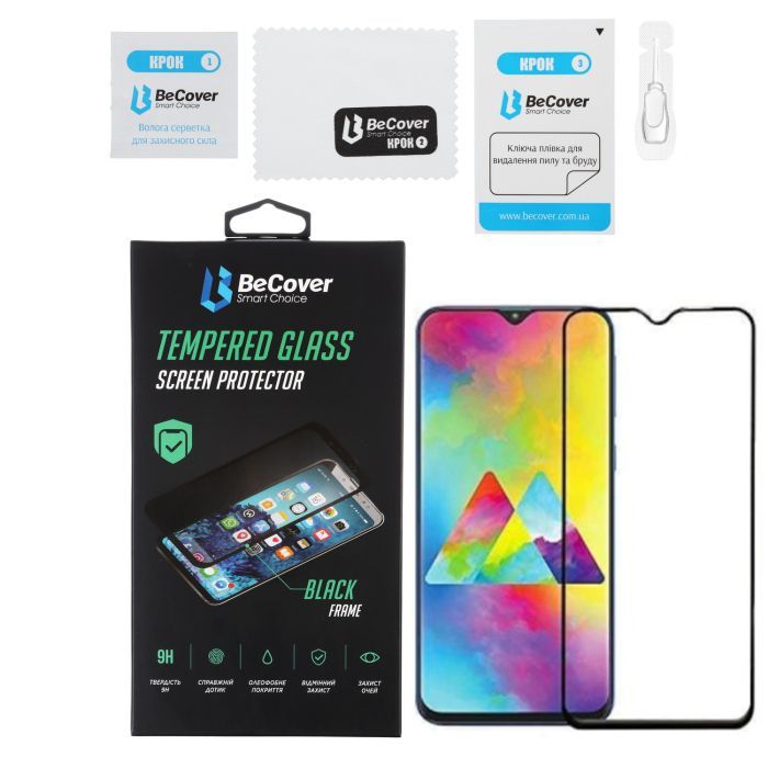Скло захисне BeCover Vivo Y1S Black (706484) зображення 2