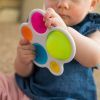 Погремушка Fat Brain Toys прорезыватель и тактильная игрушка Нажми шар dimpl (F192ML) изображение 3