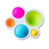 Погремушка Fat Brain Toys прорезыватель и тактильная игрушка Нажми шар dimpl (F192ML)