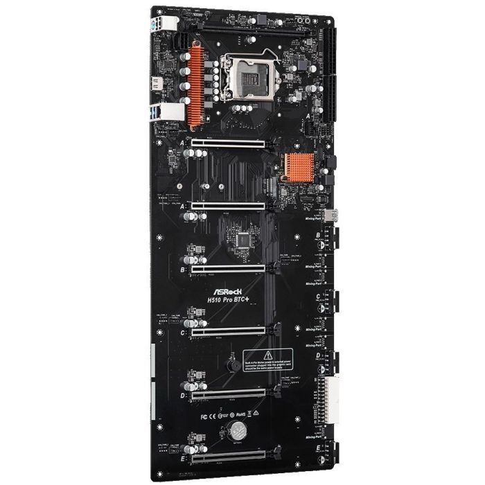Материнская плата ASRock H510PROBTC+ (H510 PRO BTC+) изображение 4
