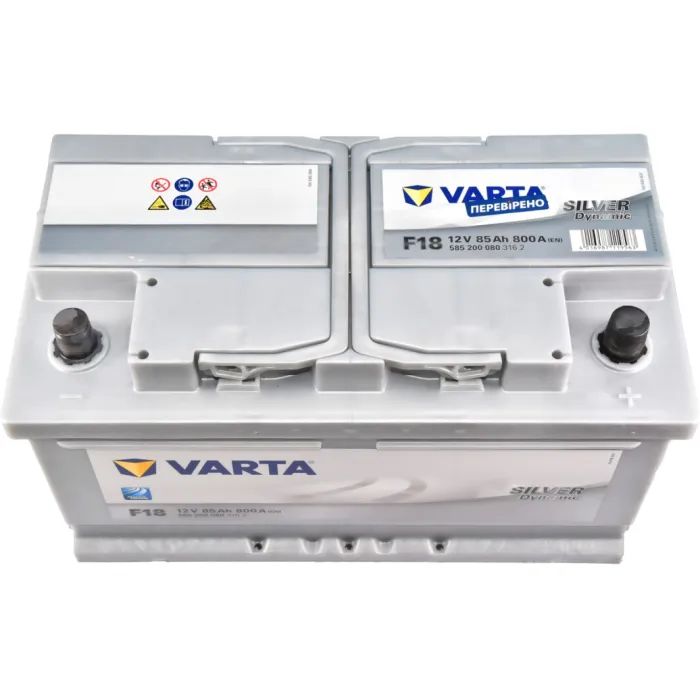 Аккумулятор автомобильный Varta Silver Dynamic 85Аh (585200080) изображение 2