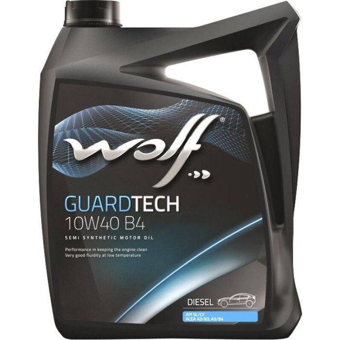 Моторное масло Wolf Guardtech 10W-40 5л (8304019)