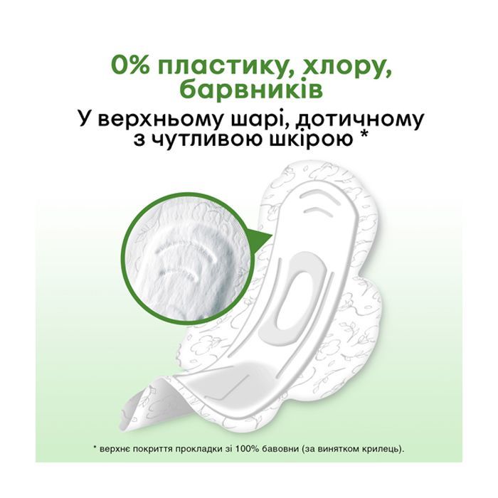 Гигиенические прокладки Kotex Natural Normal 8 шт. (5029053575322) изображение 6