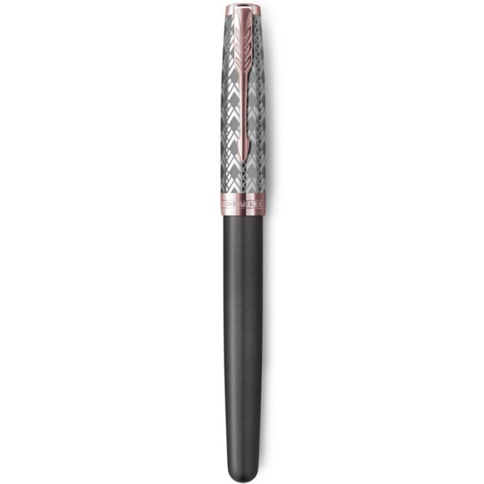 Ручка перьевая Parker SONNET 17 Metal Grey Lacquer PGT  FP18 F (68 211) изображение 2