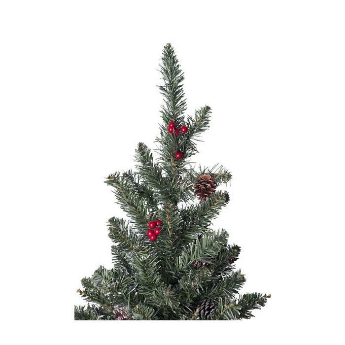 Искусственная сосна Black Box Trees Creston Frosted зеленая с шишками и ягодами 0,60м (8718861153057) изображение 2