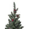 Искусственная сосна Black Box Trees Creston Frosted зеленая с шишками и ягодами 0,60м (8718861153057) изображение 2