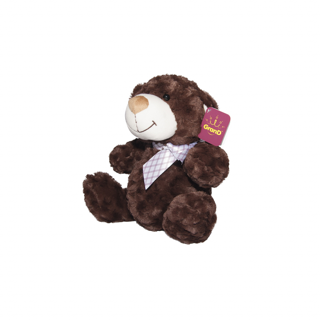 М'яка іграшка Grand Classic Ведмідь з бантом 25 см (2502GMB) зображення 2