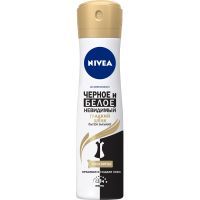 Антиперспирант Nivea Черное и Белое Невидимый гладкий шелк спрей 150 мл (4005900623638/4005900543738)