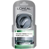 Маска для лица L'Oreal Paris Skin Expert Магия Глины Детокс и сияние 6 мл (3600523525898)