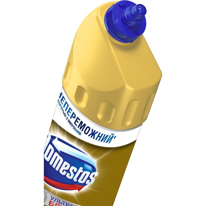 Средство для чистки унитаза Domestos Ультра Блеск 1 л (8714100707876) изображение 3