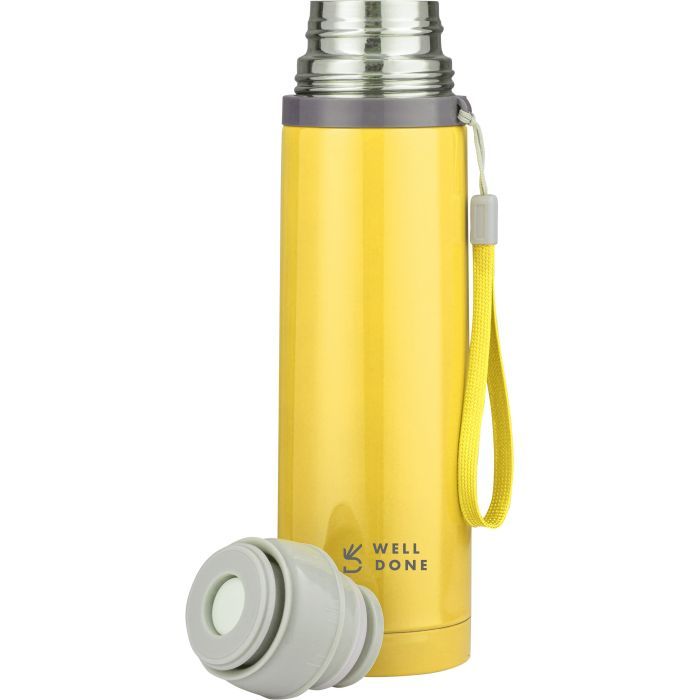 Термос Well Done 0,5 л Yellow (WD-7145Y) изображение 2