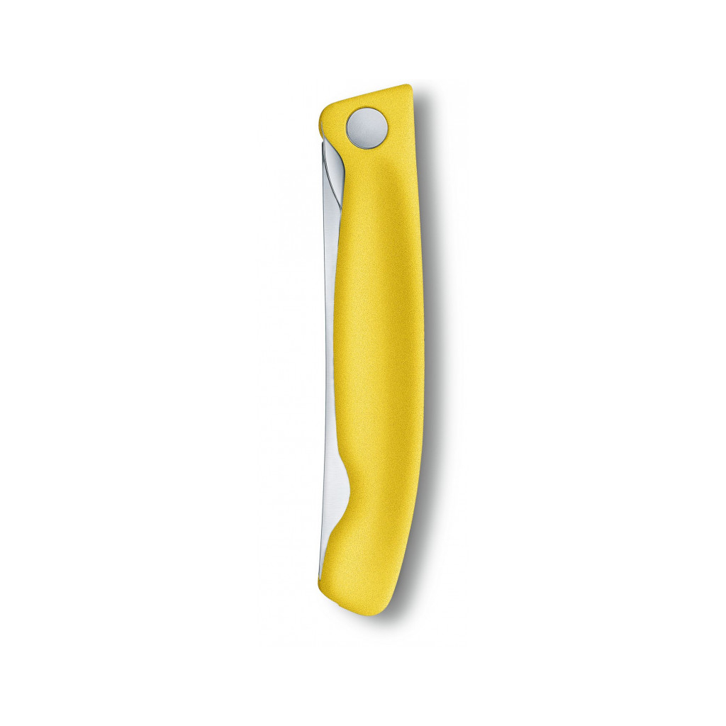 Кухонный нож Victorinox SwissClassic Foldable Paring 11 см Serrated Red (6.7831.FB) изображение 4
