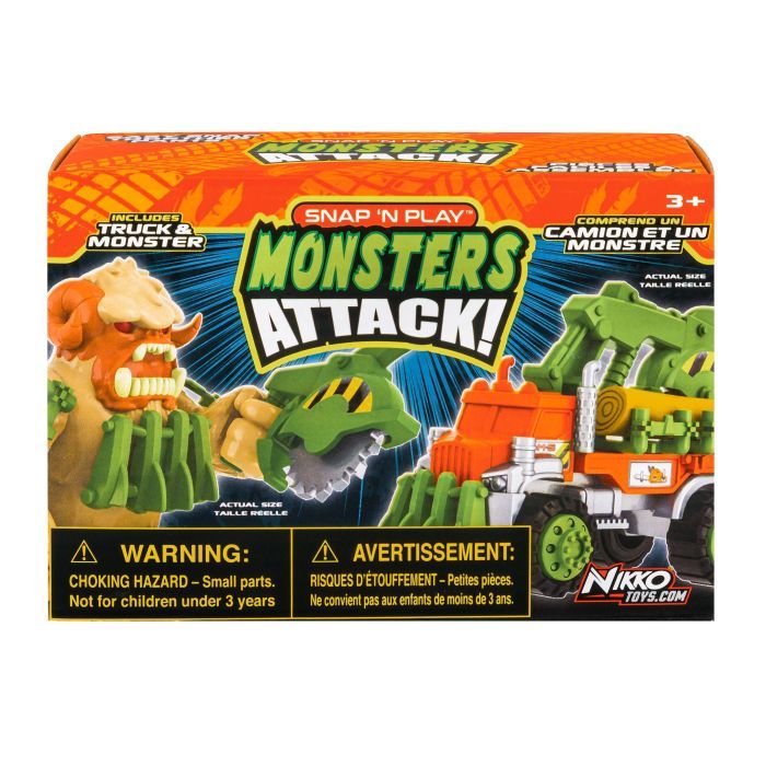 Ігровий набір Road Rippers Snap'n Play Truck and monster (20304) зображення 3