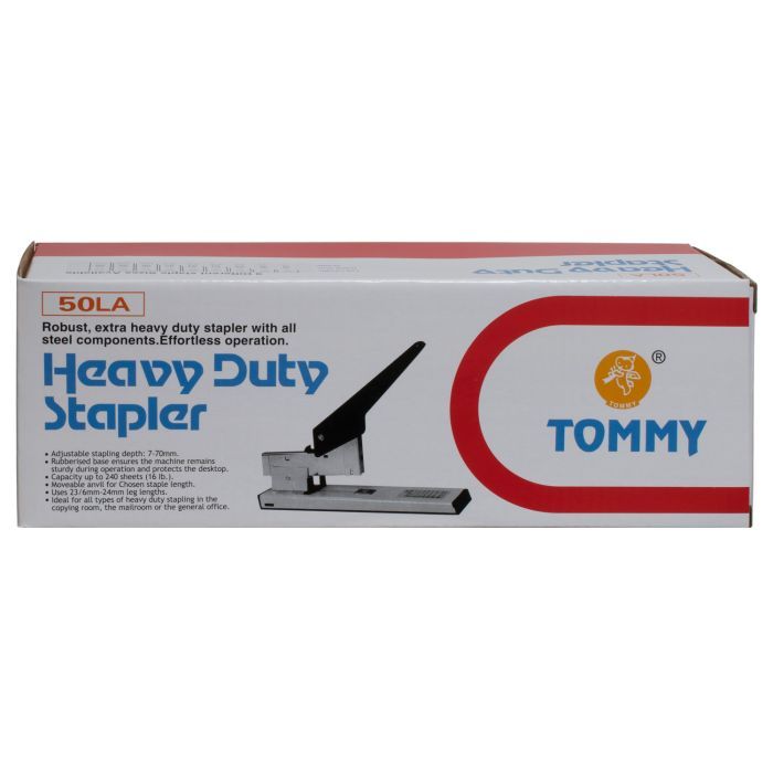 Степлер H-Tone посиленої потужності, 200 аркушів, скоби №23 Tommy (STAP-HT-JJ40131) зображення 3