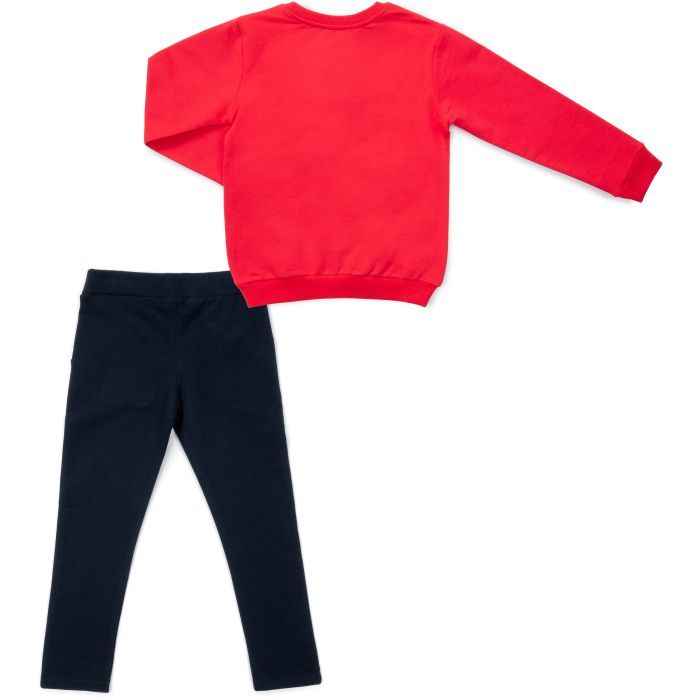Спортивний костюм дитячий Breeze "MORE LOVE" (13269-128G-coral) зображення 4