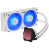 Система жидкостного охлаждения CoolerMaster MasterLiquid ML240L V2 RGB White Edition (MLW-D24M-A18PC-RW) изображение 5