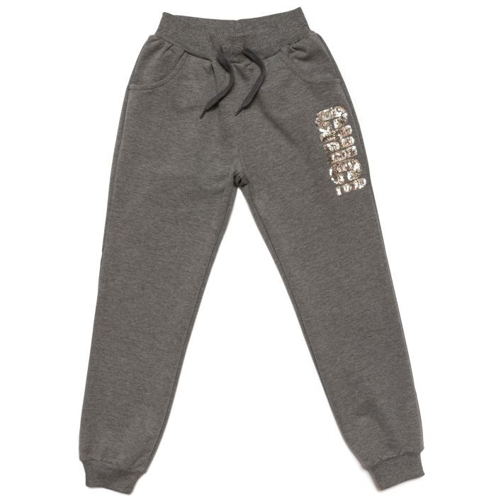 Спортивний костюм дитячий Breeze з паєтками (13097-152G-gray) зображення 3