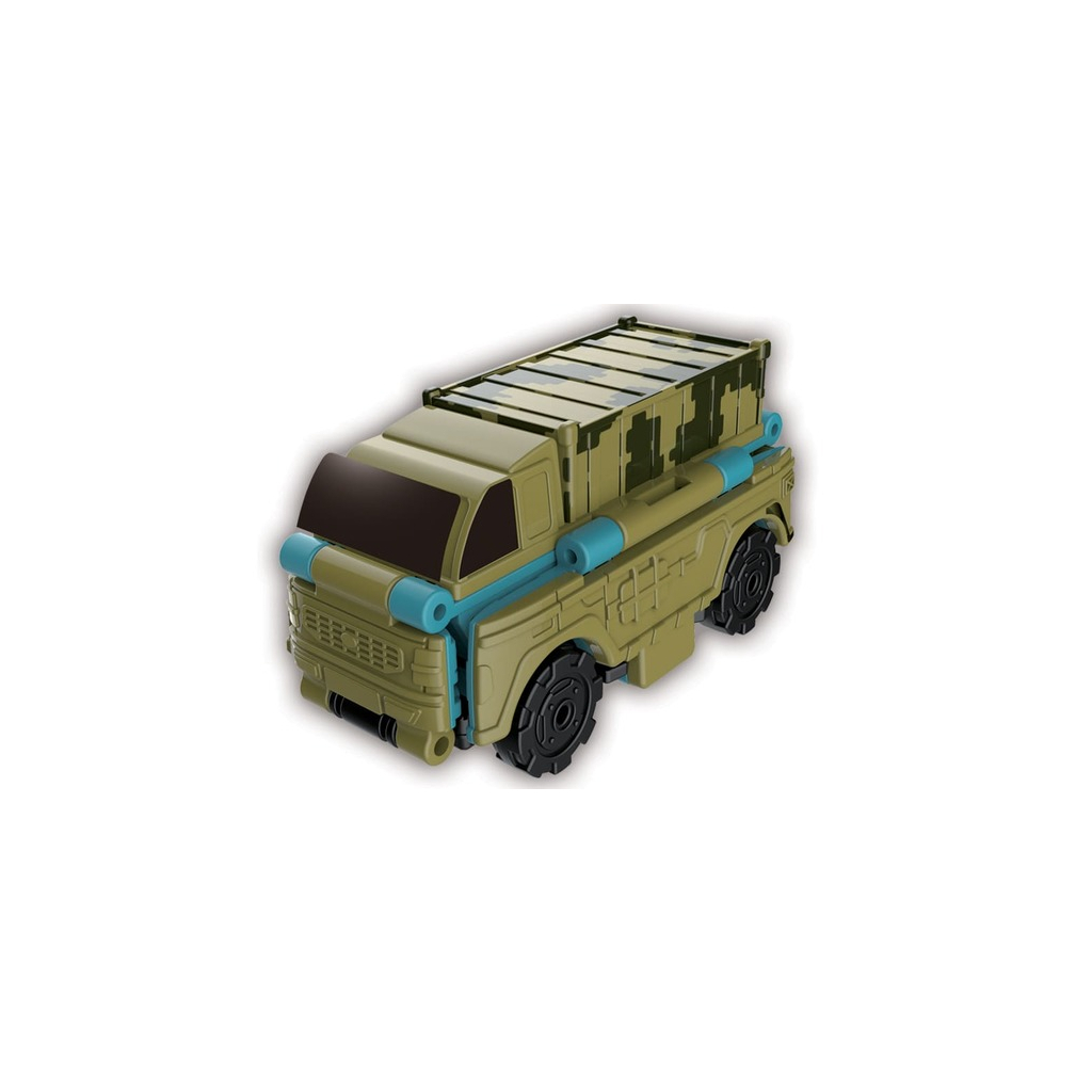 Машина TransRacers 2 в 1 Военный грузовик & Самосвал (6586363) изображение 5