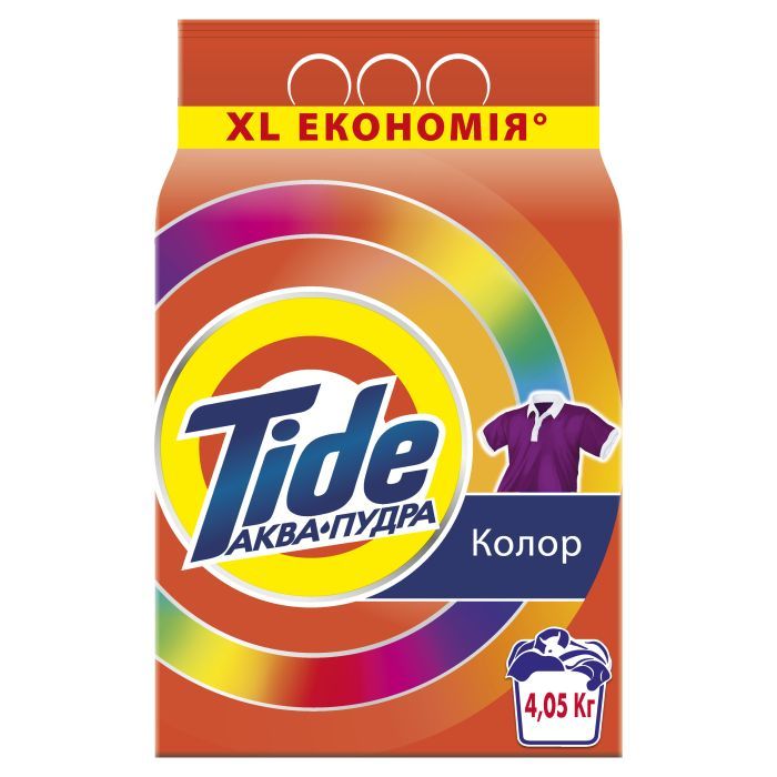 Стиральный порошок Tide Аква-Пудра Color 8.1 кг (8006540535219)