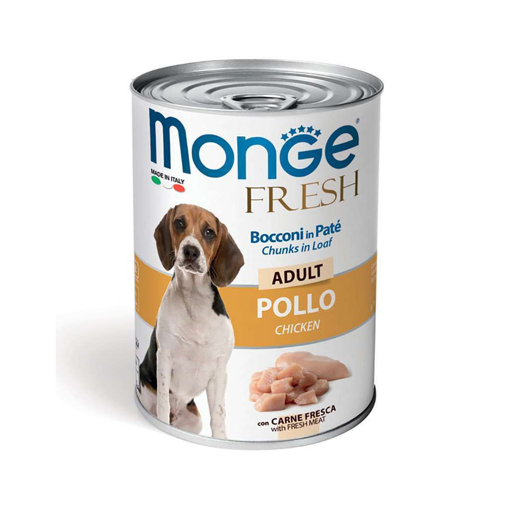 Консерви для собак Monge Dog Fresh курка 400 г (8009470014472)