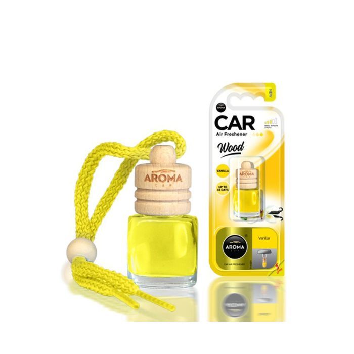 Ароматизатор для автомобіля Aroma Car Wood - Vanilla 6 мл (631074)