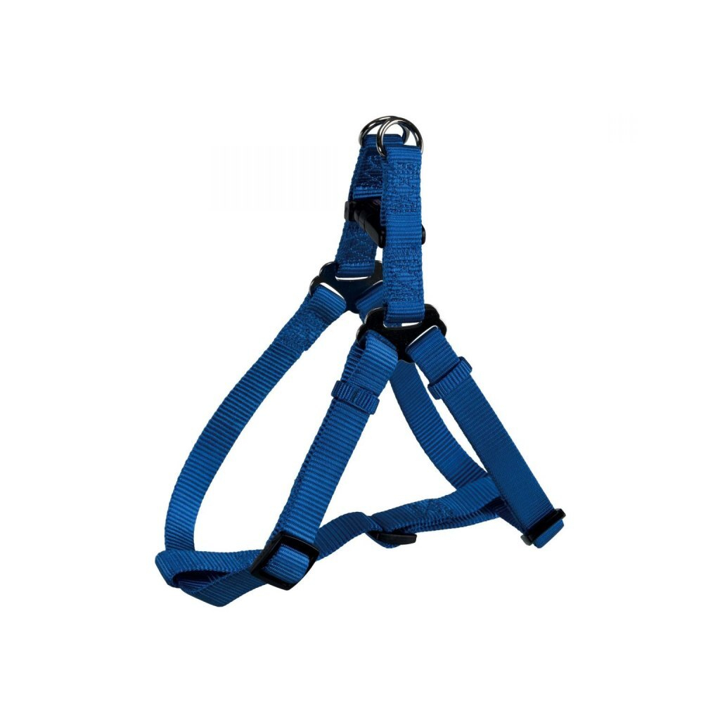 Шлей для собак Trixie Premium M 50-65 см/20 мм синяя (4011905204529)