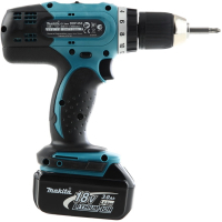 Шуруповерт Makita DDF453SYX4, 18В, 1.5Ah х 2шт, кейс (DDF453SYX4) изображение 4