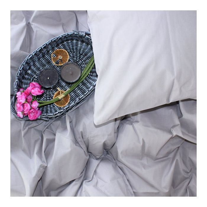 Постільна білизна MirSon Ranforce Elite 16-5703 Light Gray 175х210 двоспальний (2200004673967) зображення 5