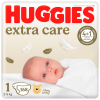Подгузники Huggies Extra Care Размер 1 (2-5 кг) M-Pack 168 шт (5029054234747/5029053549620)