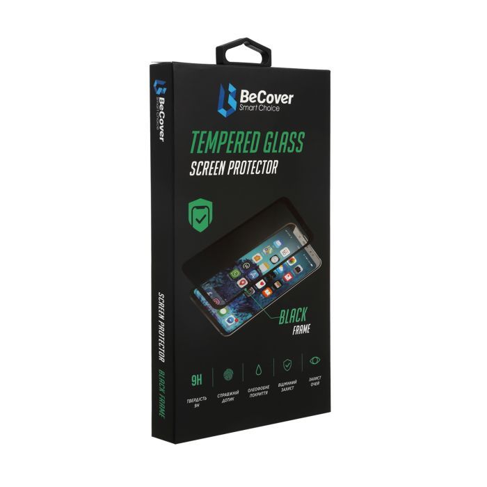 Стекло защитное BeCover Infinix Smart 6 (X6511B) Black (707602)
