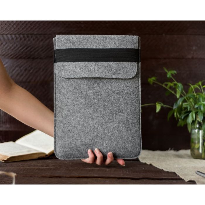 Чехол для ноутбука Gmakin 14 Macbook Pro, vertical, Light Gray (GM16-14) изображение 10