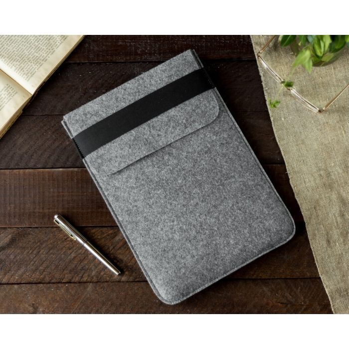 Чехол для ноутбука Gmakin 14 Macbook Pro, vertical, Light Gray (GM16-14) изображение 5